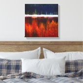 ヒーリングカラーズアートセラピーギャラリー品質のギクレー キャンバスプリント (インサイチュ (寝室))