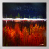 ヒーリングカラーズアートセラピーファインアートfor your Wall ポスター (正面)