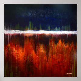 ヒーリングカラーズアートセラピーファインアートfor your Wall ポスター