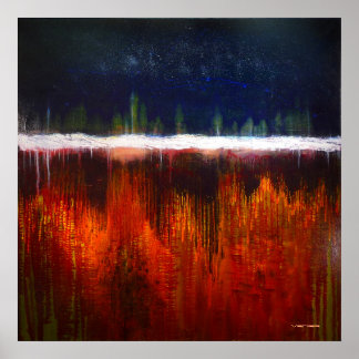 ヒーリングカラーズアートセラピーファインアートfor your Wall ポスター