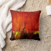 ヒーリングカラーズRED装飾用クッションバイルアンネヴェニエ クッション (ブランケット)