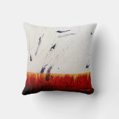 ヒーリングカラーズRED装飾用クッションバイルアンネヴェニエ クッション (裏面)