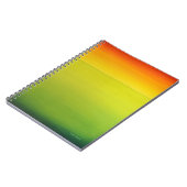 ヒーリングカラーノートブック/ジャーナル/ゲストブック – 大 ノートブック (左側)