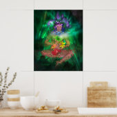 ヒーリングガーデンアートポスター/プリント ポスター (キッチン)