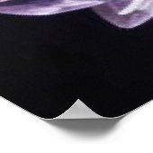 ヒーリングクリスタルアメジストフェアリーウォールアート ポスター (角)