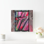 ヒーリングクロス スクエア壁時計 (ホーム)