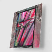 ヒーリングクロス スクエア壁時計 (傾斜)