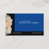 ヒーリングストーンエナジーホワイトクォーツビジネスカード 名刺 (正面)