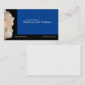 ヒーリングストーン エナジー ホワイトクォーツ 名刺 (正面/裏面)