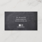 ヒーリングハンズウェルネススパマッサージセラピーチョーク 名刺 (裏面)