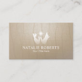 ヒーリングハンズウェルネススパマッサージセラピー禅 名刺 (正面)