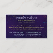 ヒーリングハンズウォーターカラーアート 名刺 (裏面)