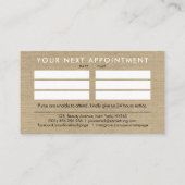 ヒーリングハンズエナジーススパイラルアポイントメント 名刺 (裏面)