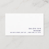 ヒーリングハンズエナジーヒーラーアポイントメントリマインダー 予約カード (裏面)