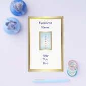 ヒーリングハンドホリスティックテンプレート チラシ (シングル)