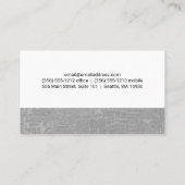 ヒーリングハンドロゴ | マッサージセラピーセッション 名刺 (裏面)