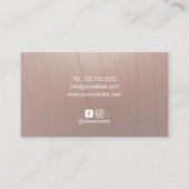 ヒーリングハンド&ハートマッサージセラピーヴィンテージ禅 名刺 (裏面)