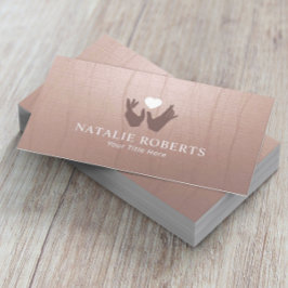 ヒーリングハンド&ハートマッサージセラピーヴィンテージ禅 名刺