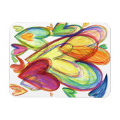 ヒーリングハートアートマグネット マグネット (横)