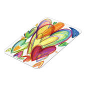 ヒーリングハートアートマグネット マグネット (左側)