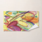 ヒーリングハートズアートハンドタオル ハンドタオル (ハンドタオル)