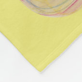 ヒーリングハートワードアートソフトケモフリースブランケット フリースブランケット (角)