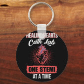 ヒーリングハートCath Lab One Stemi キーホルダー (正面)