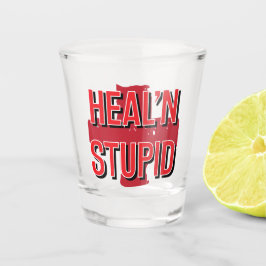 ヒーリングバカ ショットグラス