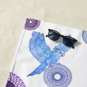 ヒーリングパラケートビーチタオル ビーチタオル (インサイチュ)