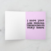 ヒーリングビーブドナルドトランプは良いカードを得る カード (内部)