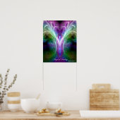 ヒーリングポスター天使 ポスター (キッチン)