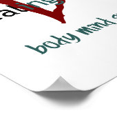 ヒーリングポスター(標準写真フレームサイズ) ポスター (角)