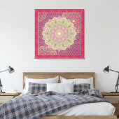 ヒーリングマンダラ – キャンバスプリント (インサイチュ (寝室))