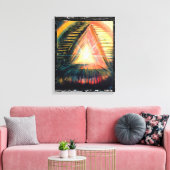 ヒーリングライト キャンバスプリント (インサイチュ (リビング))