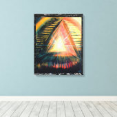 ヒーリングライト キャンバスプリント (インサイチュ (ウッドフロア))