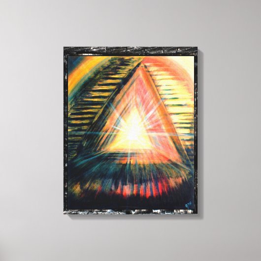 ヒーリングライト キャンバスプリント (正面)