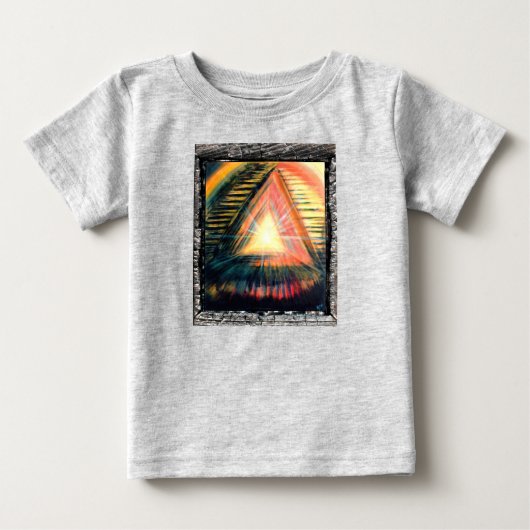 ヒーリングライト ベビーTシャツ (正面)