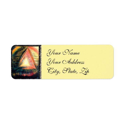 ヒーリングライト ラベル (正面)