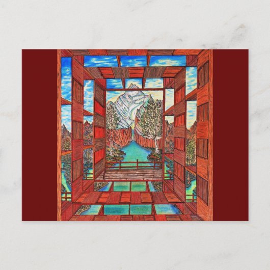 ヒーリングライン川 ポストカード (正面)