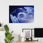 ヒーリングレイ ポスター (ホームオフィス)