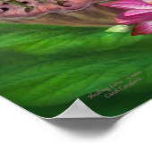 ヒーリングロータス – クラウンチャクラアートポスター/プリント ポスター (角)