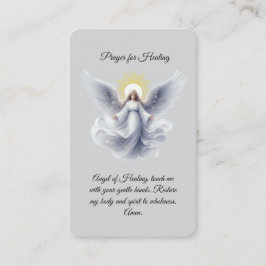 ヒーリング祈りの言葉エンジェル祈りの言葉カード 名刺