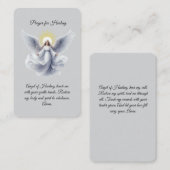 ヒーリング祈りの言葉エンジェル祈りの言葉カード 名刺 (正面/裏面)