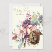 ヒーリング祈りの言葉バイセントパドレピオ祈りの言葉カード カード (正面)