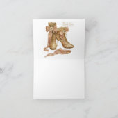 ヒールのスタイルビクトリアン付き カード (内部)