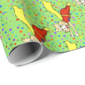 ヒーロすごいキャットラッピング紙 ラッピングペーパー (ロールコーナー)