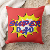ヒーロすごいパパ漫画本父の日 クッション (ブランケット)