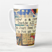 ヒーロすごいラテマグ カフェラテマグ (左アングル)