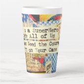 ヒーロすごいラテマグ カフェラテマグ (正面)