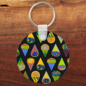 ヒーロすごいーズのアイスクリームコーン キーホルダー (正面)